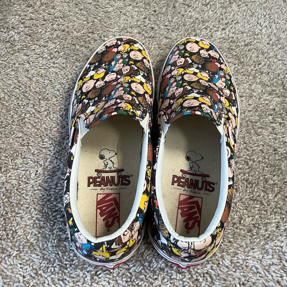 Men’s Slip-on Vans- Charlie Brown addition